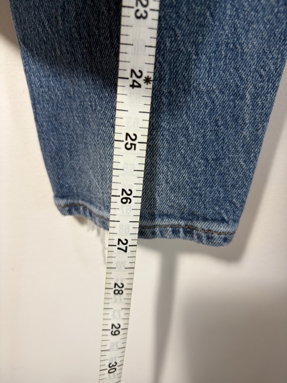 Frame Le Garçon Newport Distressed Ankle Crop Jeans - Picture 7 of 9